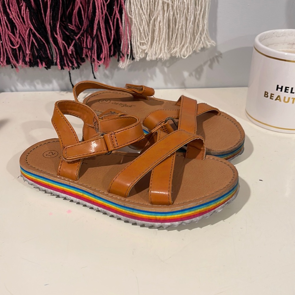 Cat& jack sandal size 12 play condition